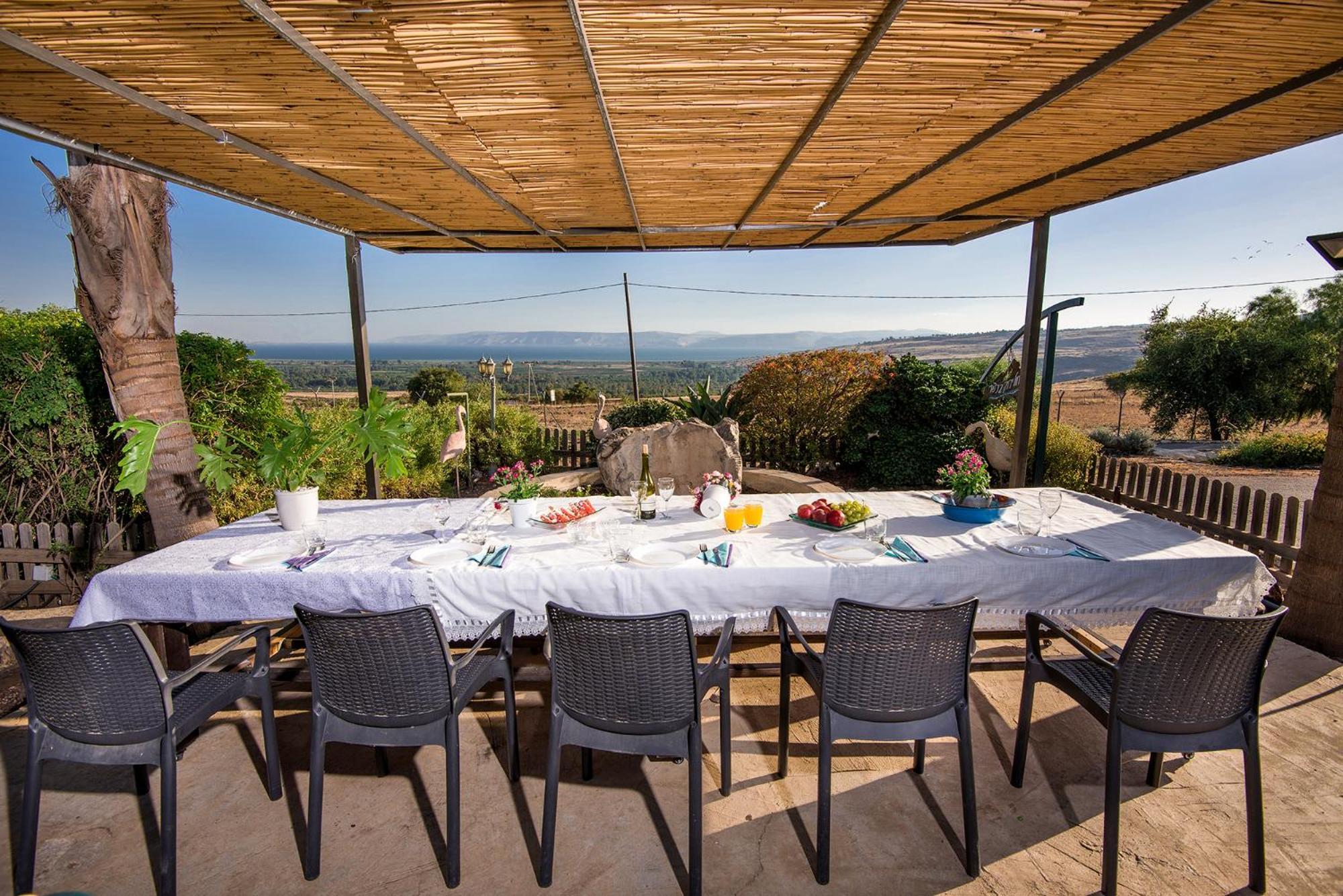 כחול ירוק בכפר Villa Had Nes Luaran gambar